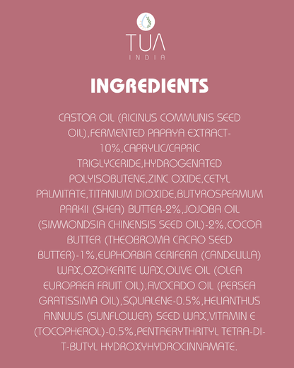 Moisturising lip balm